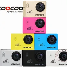 Оригинальная Экшн-камера SOOCOO C30/C30R 20MP 4K Wifi Ultra HD 1080 P/60FPS Go, Водонепроницаемая мини-камера для езды на велосипеде, Спортивная DV камера