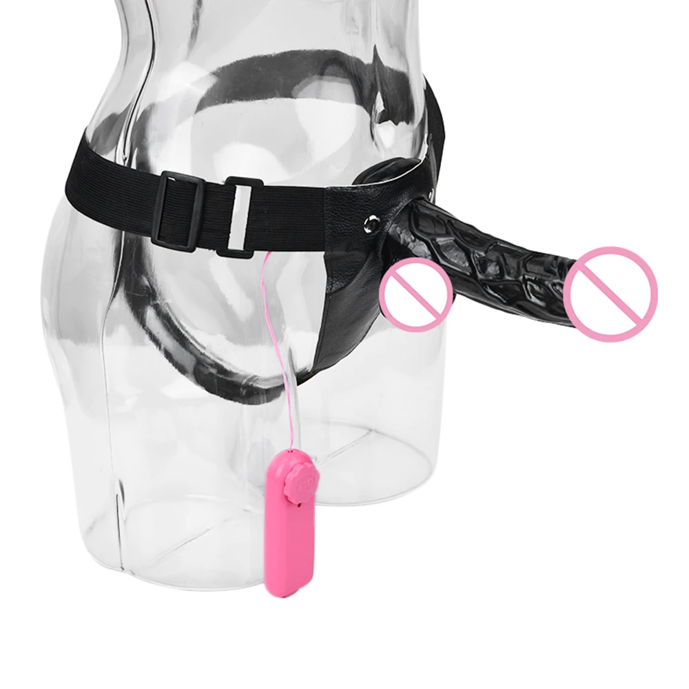 Wearable Vibrating Dildo Panties Masturbator G Spot Anal Plug Stimulation False Penis Strap on Dildo font