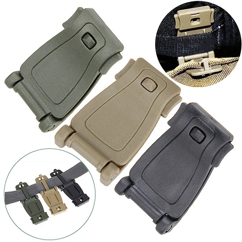 

5Pcs/lot Molle Strap Backpack Bag Webbing Connecting Buckle Clip Military Backpack Accessory EDC Outdoor Tools