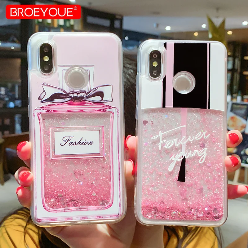 

Liquid Glitter Case For Xiaomi 8 Redmi 4A 5A 5 Plus Note 5 7 Pro Luxury Glitter Star Soft TPU Cover For iPhone 7 8 Plus X XS Max