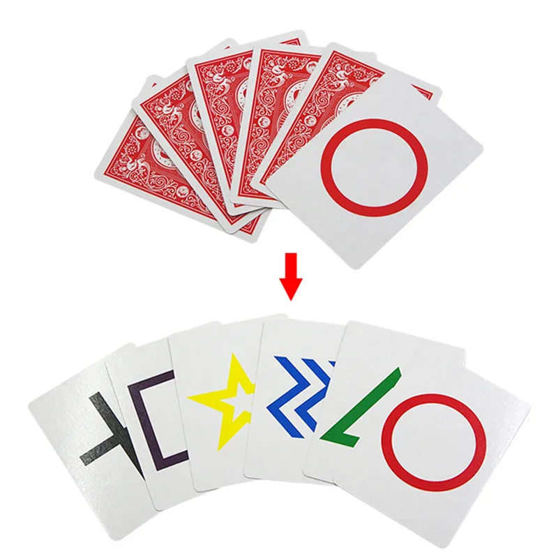 Classic Toys Red Prediction Blackboard Children Magic Tricks Toys Props Mind Reading ESP Cards education toys Classic Toys Red Prediction Blackboard Children Magic Tricks Toys Props Mind Reading ESP Cards education toys