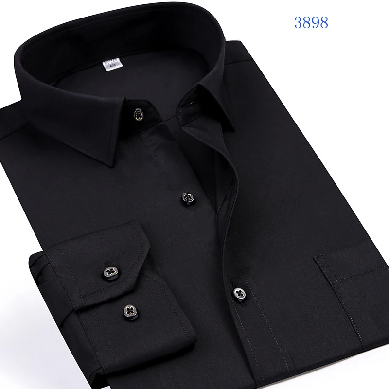 

new arrival hihg quality formal long-sleeve 100% cotton fashion male autumn winter super large shirt plus size M-6XL7XL8XL9XL