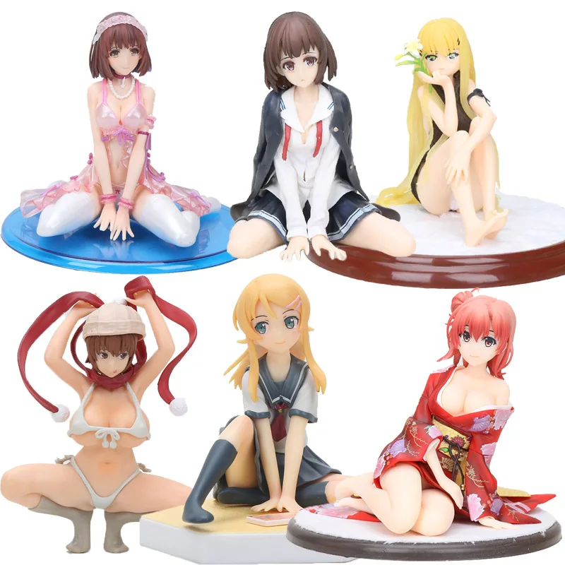 

Hot Girls Anime My Little Sister Can't Be Cute Kirino Kousaka Tsundero Yuigahama Yui Katou Megumi Kannagi Yuuri figure Toys