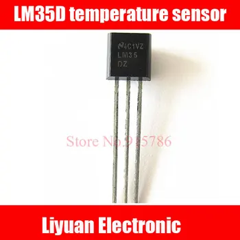 

2pcs LM35D temperature sensor / LM35DZ precision temperature sensor / LM35 TO-92 temperature module
