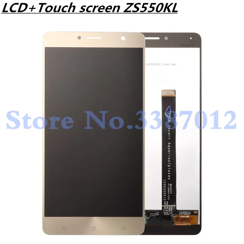 

100% New 5.5 inch For Asus Zenfone 3 Deluxe ZS550KL Z01FD Full LCD Display + Touch Screen Digitizer Assembly Replacement