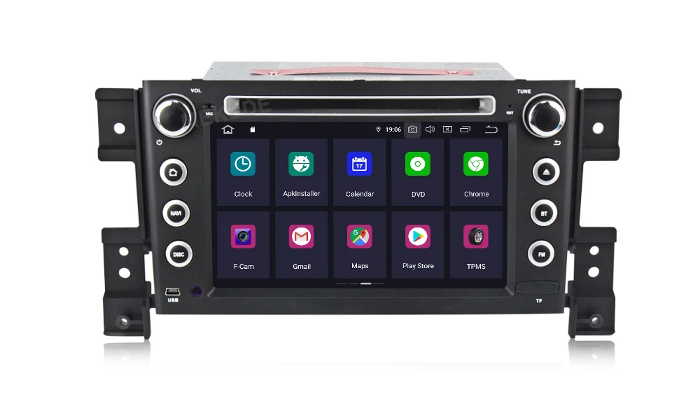 Perfect MEKEDE Android 9.0  IPS DSP Car Audio gps navigator for Suzuki Vitra Car multimedia player gps navigator radio ipod 8