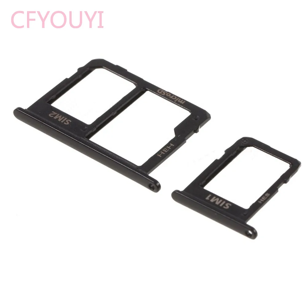 

Nano SIM SD Card Tray Holders Slit Replace Part for Samsung Galaxy J6 (2018) J600 J600F