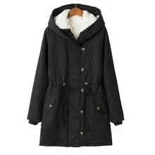 Thick Fur Long Big Size font b winter b font font b jackets b font Park