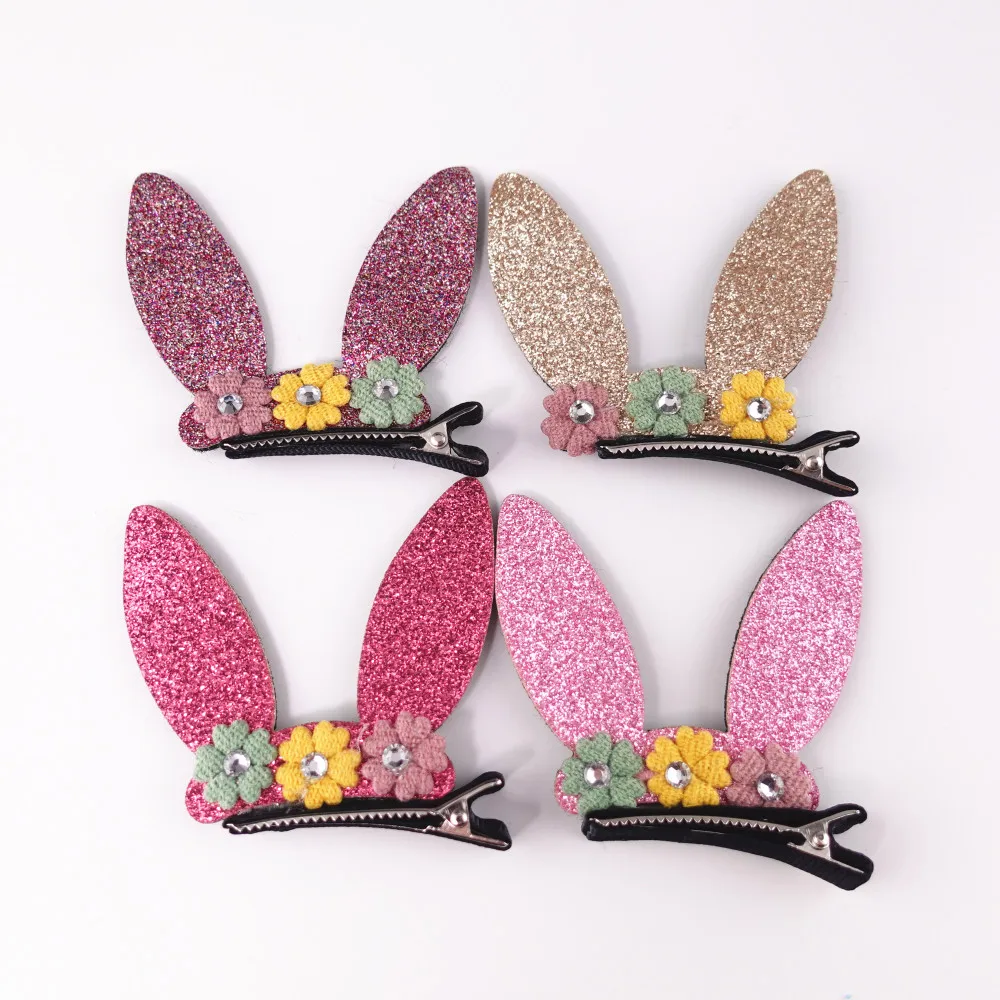 Buy New Cute Rabbit Bunny Ears Baby Hair Clips Barrettes Accessories for Girls