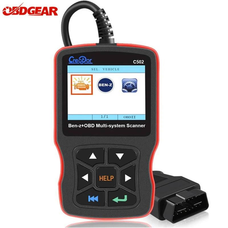 Creator C502 OBD2 Diagnostic Tools For Mercedes Benz W211 W210 C200
