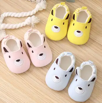 

Fashion Cartoon Toddler Baby Boys Girls Animal Crib Shoes Infant Soft Sole Non-slip 0-6 6-12 12-18M Cute Warm Animal Baby Shoes