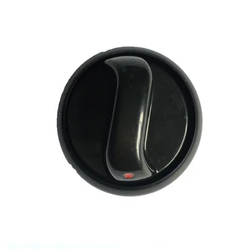 

4PCS 55mm Diameter BLACK Bakelite Plastic BBQ Stove Knob Around With 6.3mm Inserts TWO PARTS Kitchen Fittings
