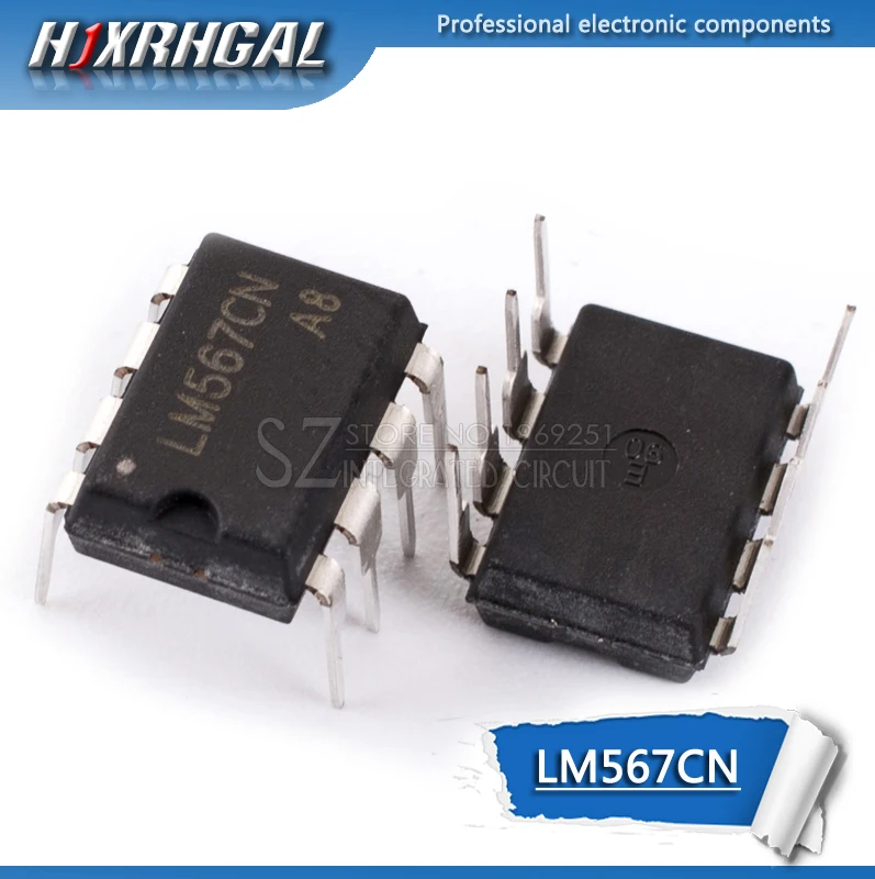 100 шт LM567CN DIP8 LM567C DIP LM567 567CN DIP-8 новое и оригинальное IC hjxrhgal | Электронные компоненты
