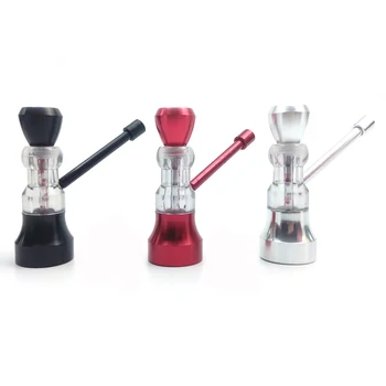 

1 Pcs Removable Smok Metal Pipes Portable Tobacco Pipe Creative Smoking Pipe Filter Herb Men Health Gift Hookah Narguile