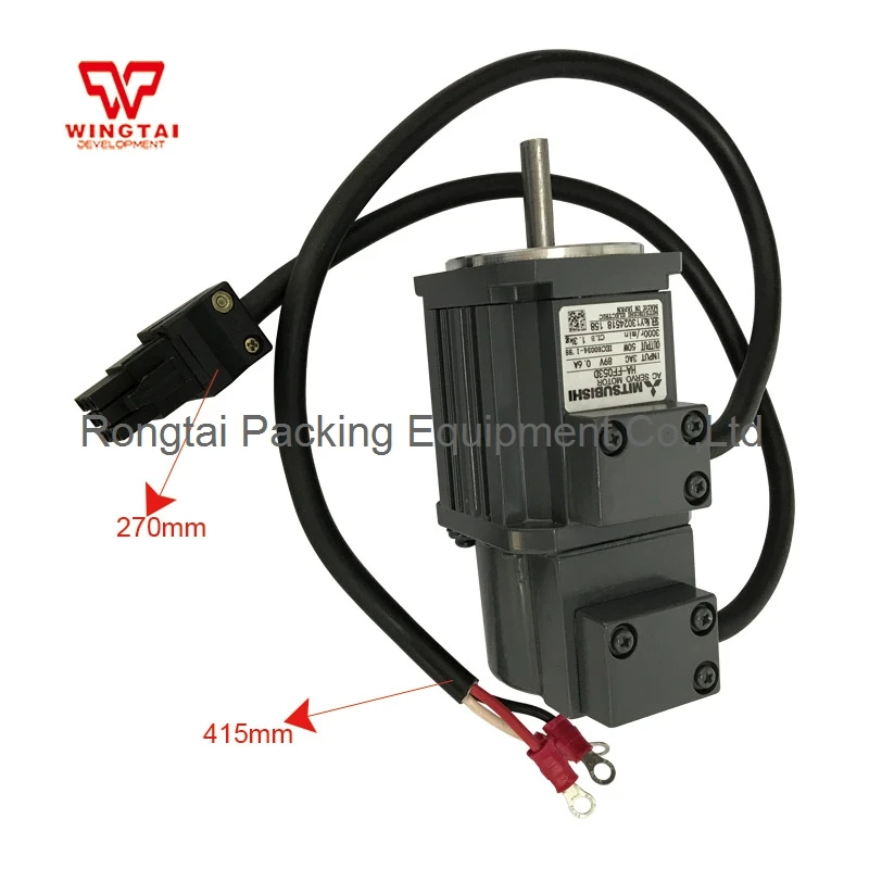 Япония оригинальный Mitsubishi AC Серводвигатель HA FF053D вход 3AC 89V 0.6A|Двигатель