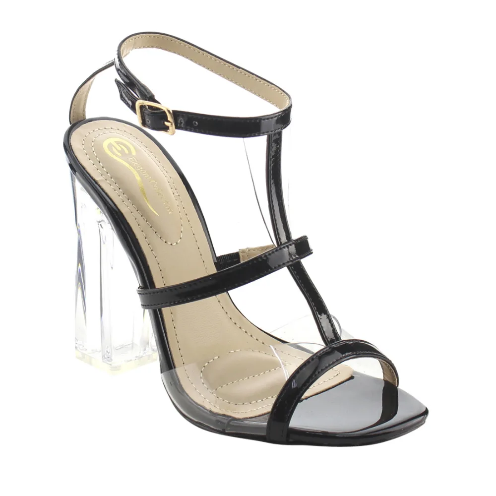 women's lucite heels