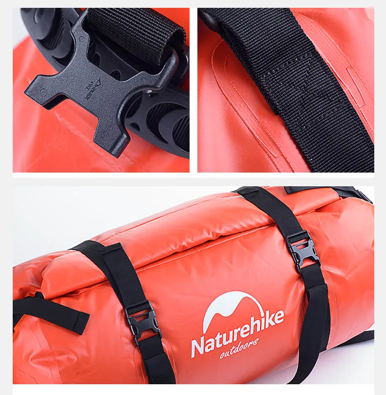 Naturehike 40L 60L 90L 120L пляжная сумка для хранения для плавания на открытом воздухе для велоспорта сумка для сухого плеча многофункциональная Водонепроницаемая спортивная сумка