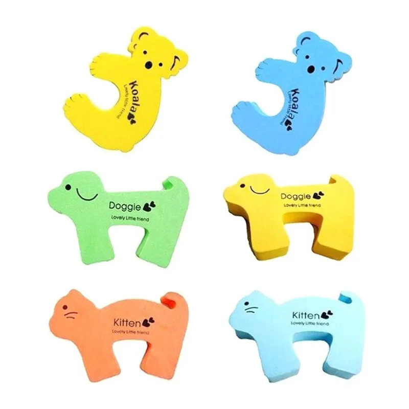 Baby Safety protection safety cute Animal security door card stopper baby newborn care protection lock for kids children FZH