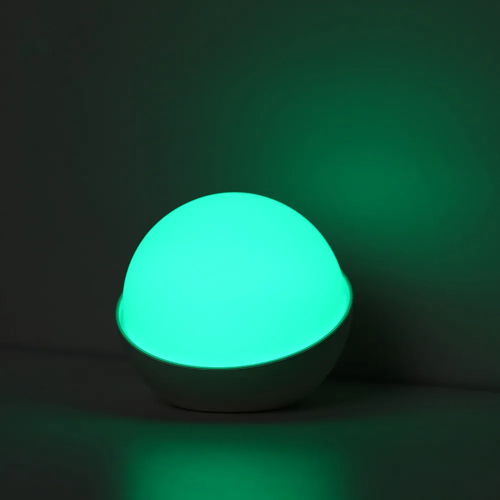 

New Intelligent Night Pearl Seven-colour Night Light, 8-colour Ambient Light, Soft Silicone Beat Lamp for Baby Room Lamp