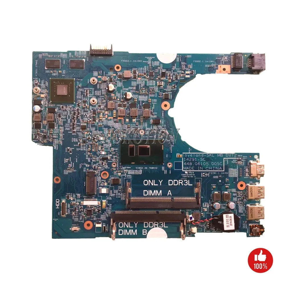 NOKOTION CN-00KCD9 0KCD9 448.06105 00 SC для dell Inspiron 17 3470 материнская плата ноутбука DDR3L i7-6500U GeForce 920M