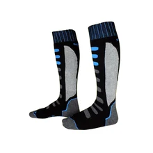 Новые зимние теплые Для мужчин Термальность Лыжные носки толстые хлопковые спортивные сноуборд Велоспорт Лыжный Спорт футбольные носки calzini ciclismo bici