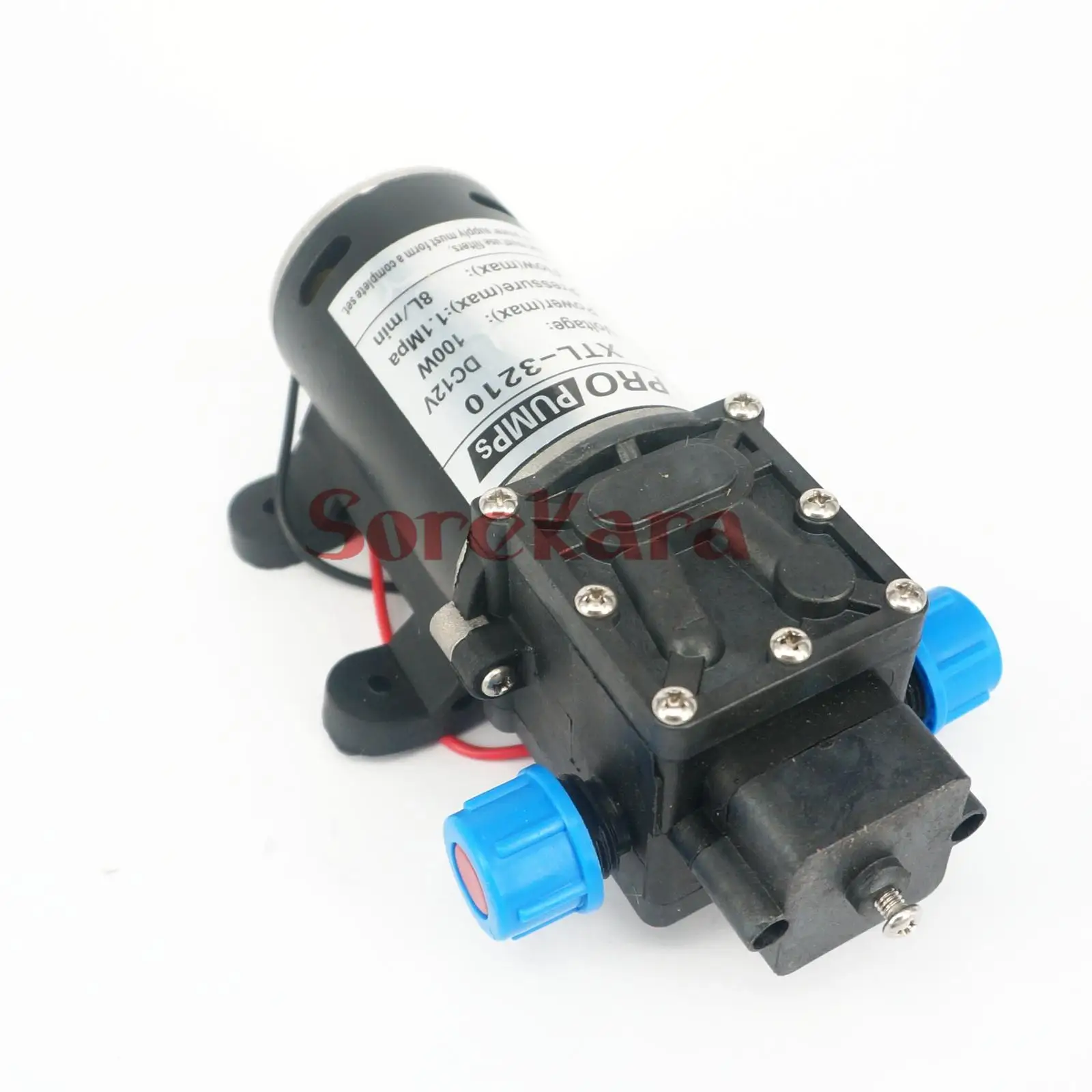 T HB DC 12V 100W самовсасывающий бустер диафрагменный водяной насос контроль обратного