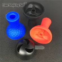 1 шт Лотос 3 Вихрь силиконовая чаша для кальяна головка кальяна вода для курения 1 шт металлическая трубка уголь курительная трубка honeypuff mangueira