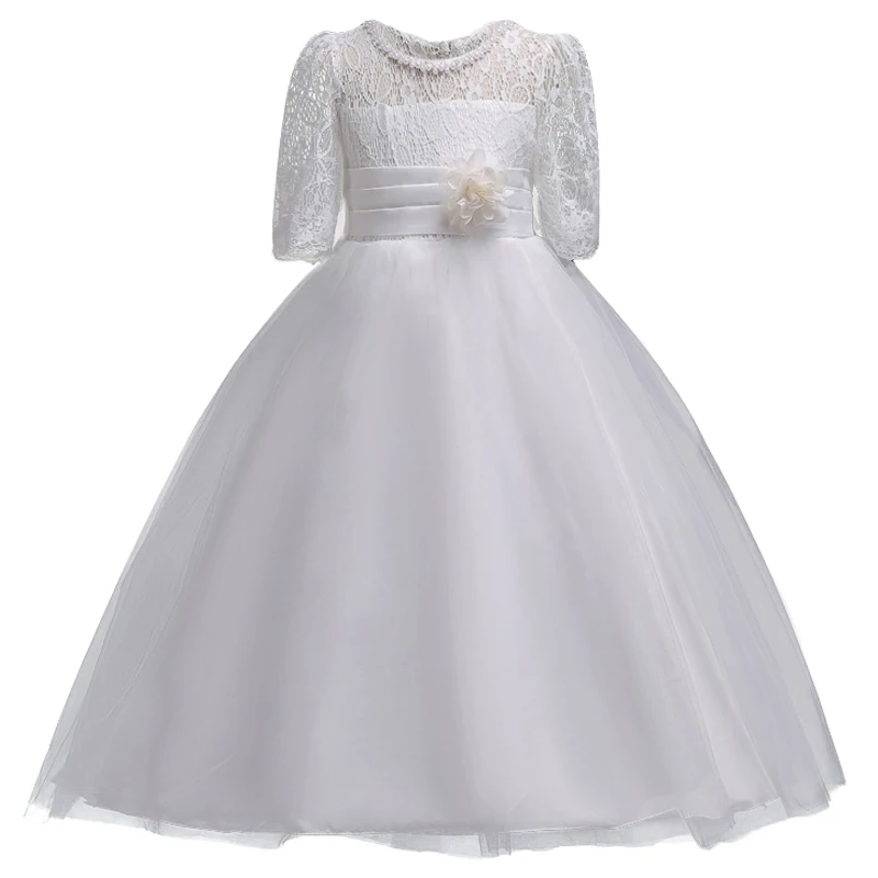 Коллекция года, летнее платье для девочек Vestidos, Детские платья для девочек, одежда торжественное платье принцессы для торжеств Вечерние платья на свадьбу для детей возрастом 4, 6, 10, 12 лет