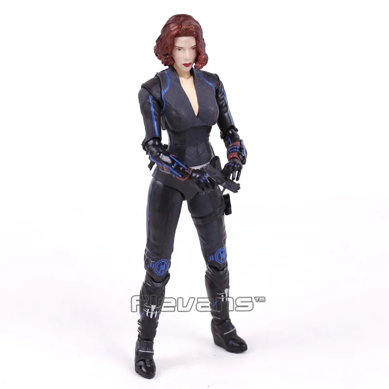 SHF Black Widow Мстители 2 Наташа Романова ПВХ фигурка Коллекционная модель игрушки