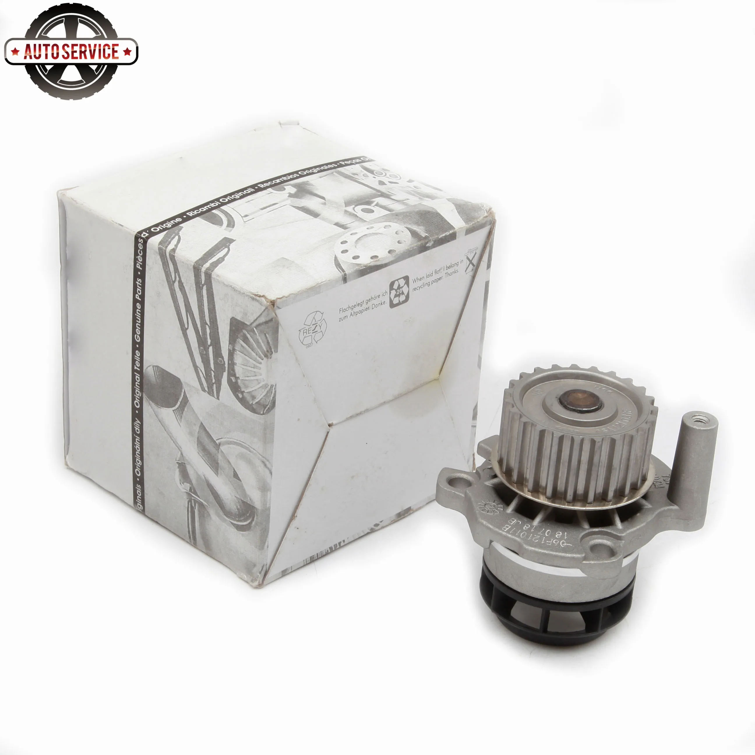 Новый водяной насос двигателя 06F121011X для Volkswagen Golf MK5 Jetta Passat B6 Touran Audi A3 A4 A6 TT 2 0 FSI BPY BWA