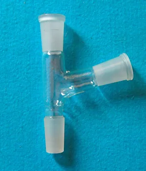 

24/40,3-Way Glass Adapter,105 Bent,Distillation Head,Laboratory Glassware