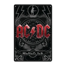 Музыкальная группа винтажная жестяная вывеска металлическая пластина настенный паб домашний Арт Декор Железный плакат Куадрос A-3340