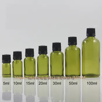 

5ml 10ml 15ml 20ml 30ml 50ml 100ml glass bottle with black theftproof lid,for lotion/perfume/oli/moisturizer/facial water