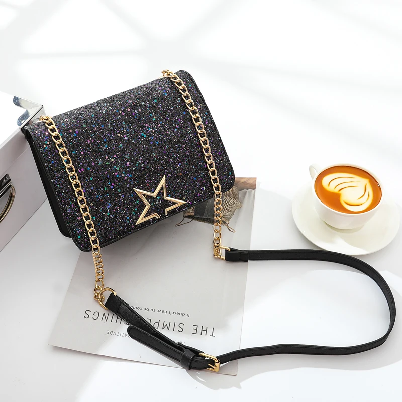 

crossbody bags for women 2019 European and American casual fashion women shoulder messenger bag chain bags for women