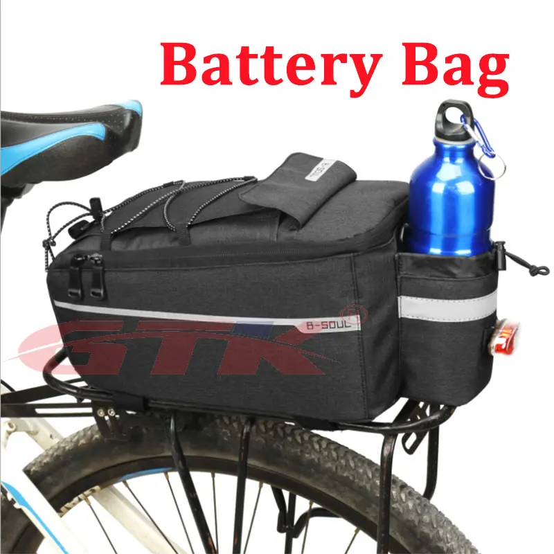 

GTK Mountain bike bag Driving bag lithium battery bag Cycling equipment fittings backseat bag+customized service