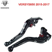 KODASKIN Складные Выдвижные тормозные рычаги сцепления для KAWASAKI VERSYS650- мотоциклетные ручки рычаги