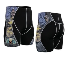 Мужская Бодибилдинг Колготки для новорождённых Бег Шорты для женщин пикантные Фитнес Шорты для женщин узкие сжатия влагу стволы кожи спортивная одежда