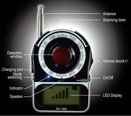 Gps GSM сигнал wifi G4 RF трекер Скрытая камера Ошибка искатель анти шпион детектор анти скрытый камера детектор