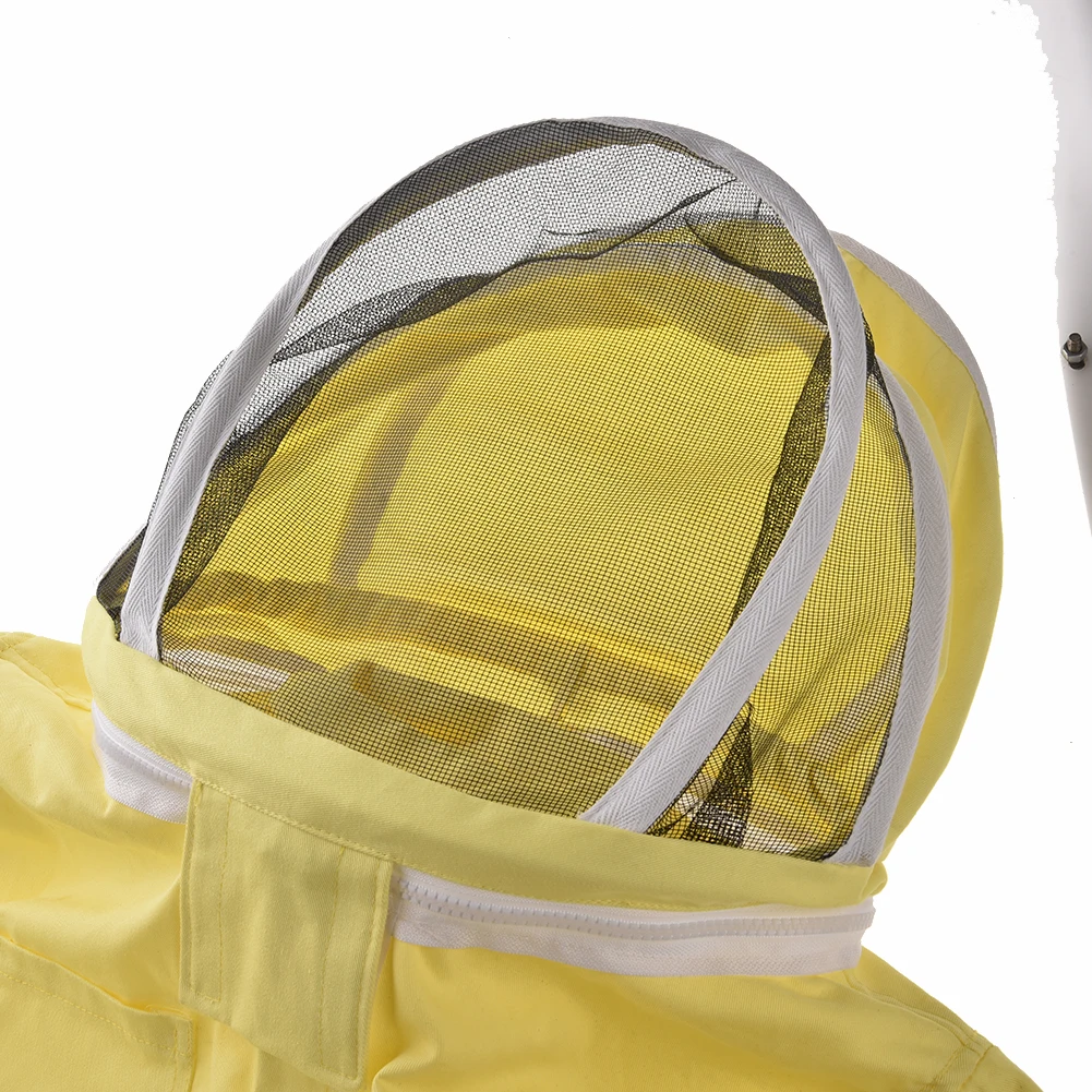 120-130 см хлопок анти-пчела костюм желтый Детский комбинезон космические костюмы камуфляжная одежда Кепка