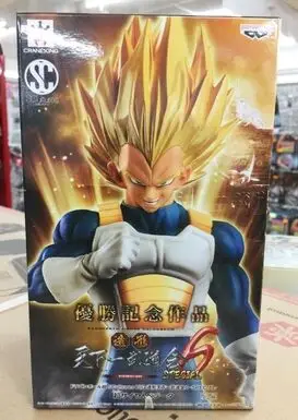 Оригинальная модель Banpresto DRAGON BALL Z vegeta фигурка Супер Saiyan SCultures big 6 специальная ограниченная версия ПВХ фигурка игрушка