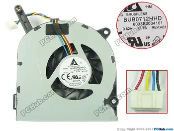 

Detla Electronics BUB0712HHD CL1B DC 12V 0.62A Server Baer Fan 4-wire