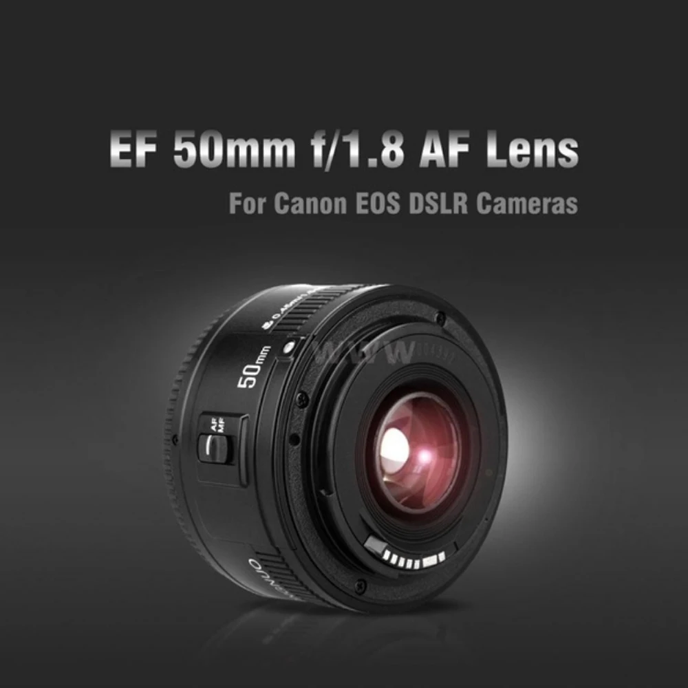 YONGNUO YN50mm объектив F1.8 большой апертурой автофокусом YONGNUO DSLR Камера объектив для canon Nikon D800 D300 D700 D3200 D3300 D5100