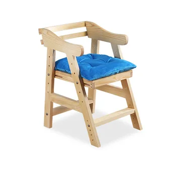 

Children chair pine solid wood kids chair kids Furniture adjustable whole sale hot new kids dining chair chaise 45*52*72 cm