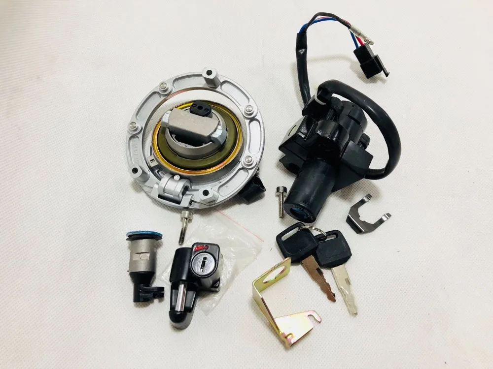CB400 1992-1998 мотоциклетный газовый топливный бак крышка ключ зажигания Набор |