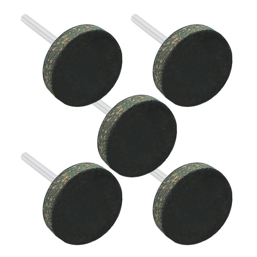 5pcs Leather Buffing Wheels Polishing Wheel Set Dremel Accessories for