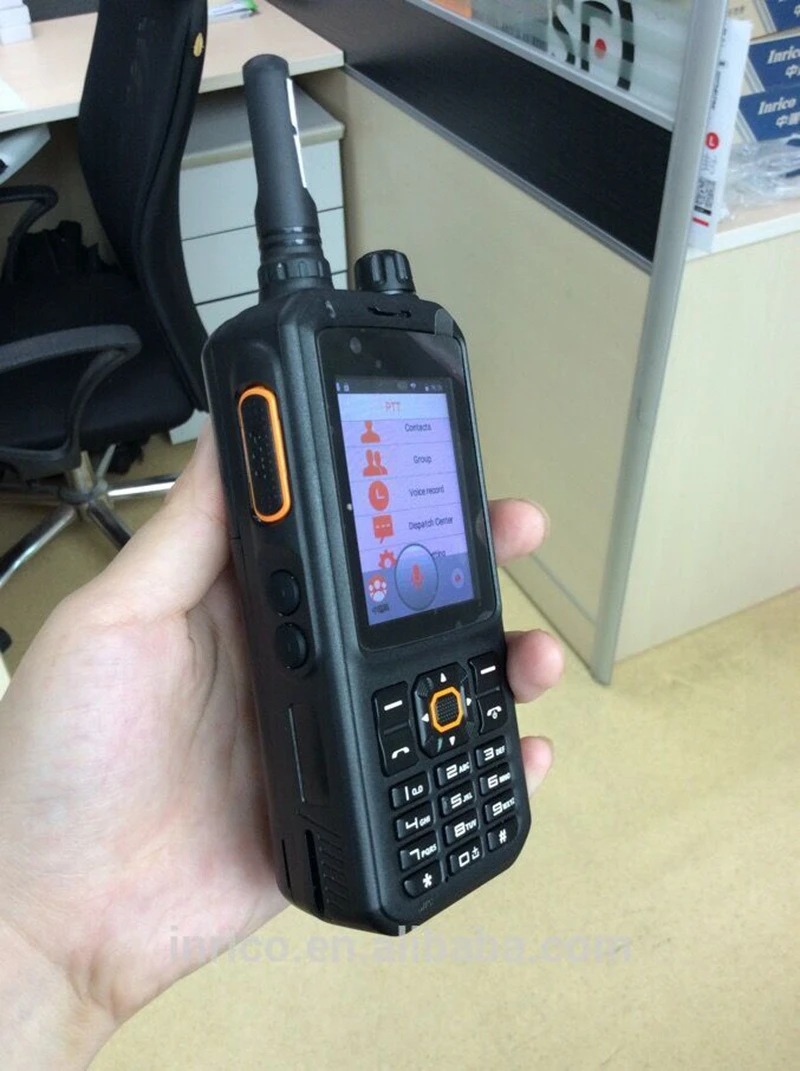 Original Inrico T298S SIM 3G WCDMA Walkie Talkie Mobile Phone 4000mAh battery with touch Screen public network radio Android Original Inrico T298S SIM 3G WCDMA Walkie Talkie Mobile Phone 4000mAh battery with touch Screen public network radio Android