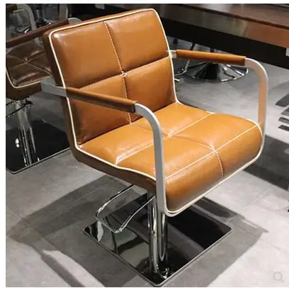 Парикмахерское специальное парикмахерское кресло для волос, простое кресло для парикмахерской, кресло для волос высокого качества - Цвет: 12