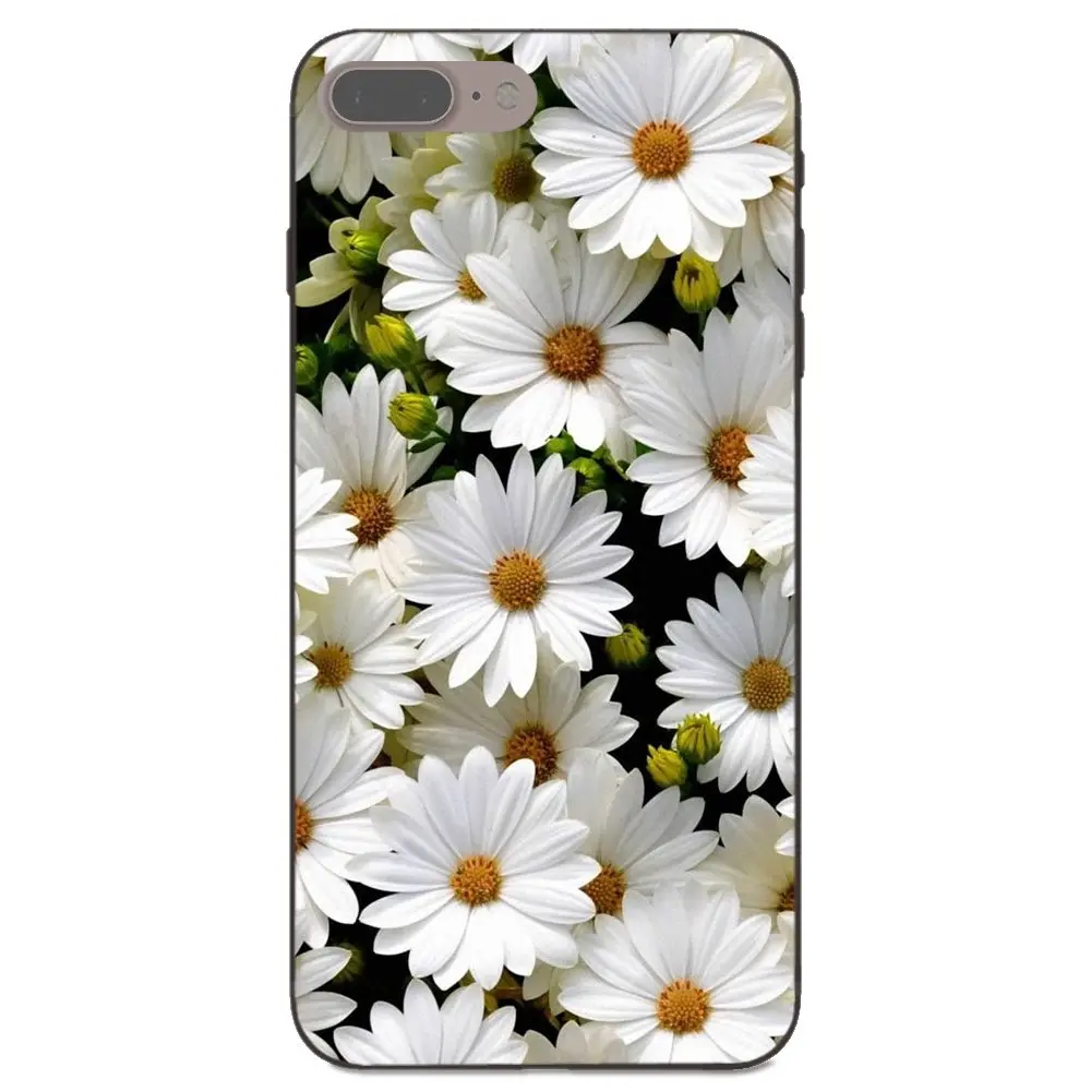 Мягкий дизайнерский телефон Daisy Flower для Huawei nova 2 Plus 2S 3i 4 Y3 Y5 II Y6 Y7 Y9 Lite Prime 2017 2018