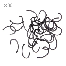 Fishing hooks 30pcs Coating Carp Hook Yn Fishing Tackles Tools for Carp Fishing Accessories Hot