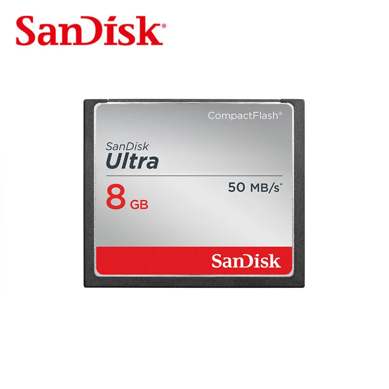Оригинальный SanDisk Ultra Compact Flash карты памяти CF карта 8 ГБ 16 32 50 МБ/с. для камеры (камера